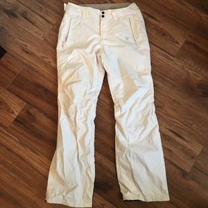 White O’Neil ski pants - Size small